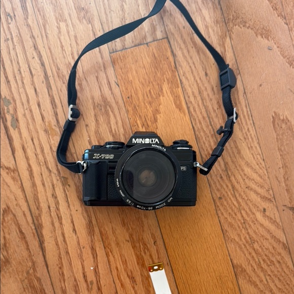 Black Fujifilm Film Photography Camera